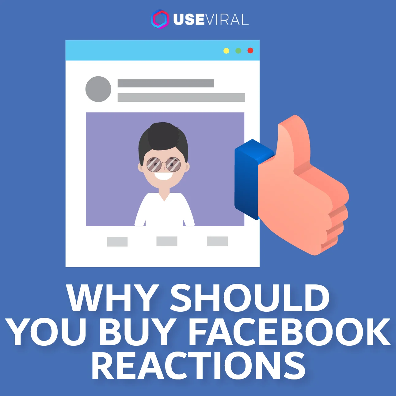 why should you buy facebook reactions