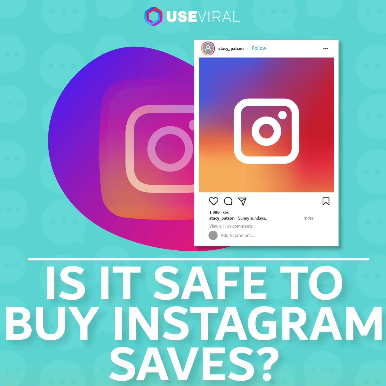 is it safe to buy instagram saves