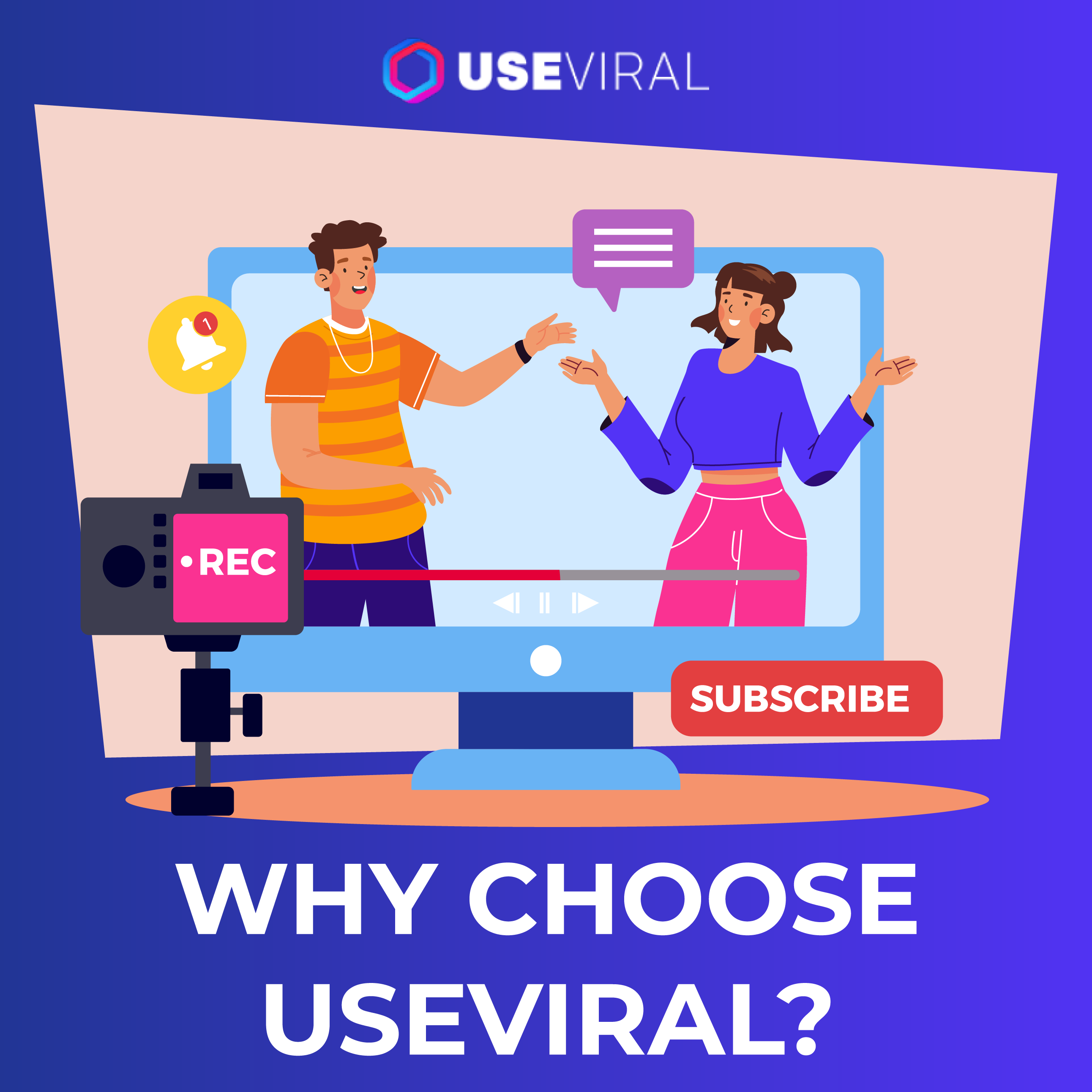 why choose useviral to buy monetized youtube channel