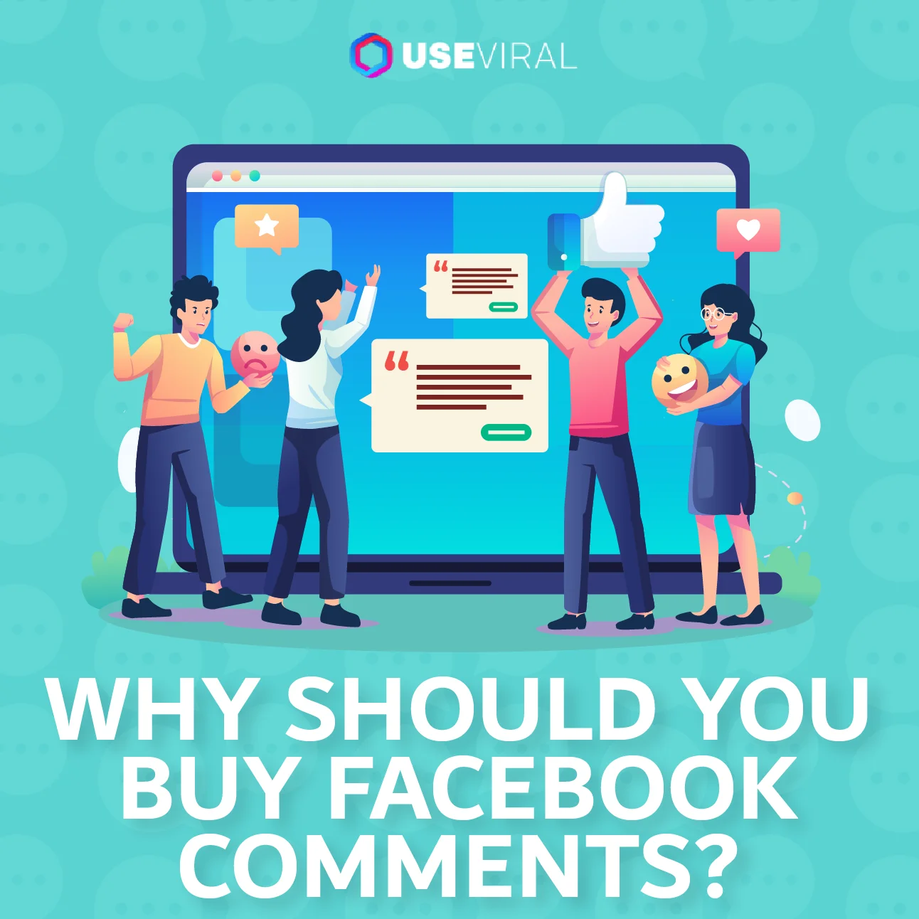 why should you buy facebook comments