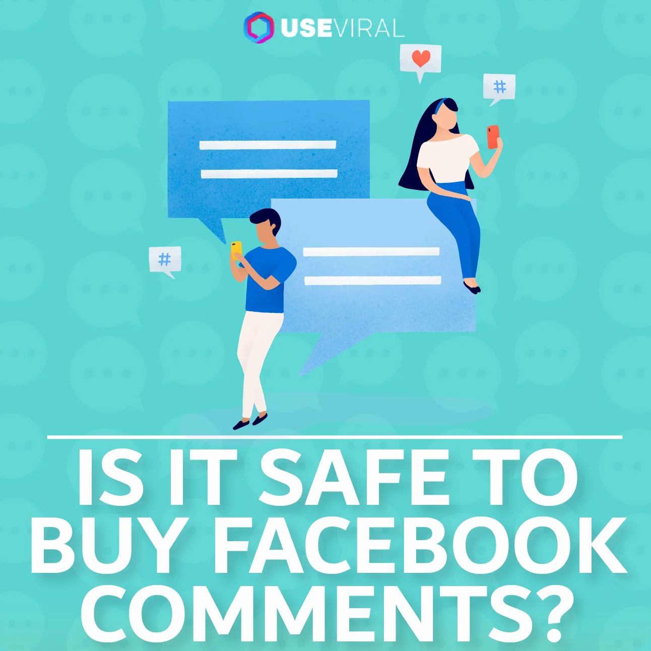 is it safe to buy facebook comments