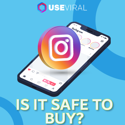 is it safe to buy instagram views