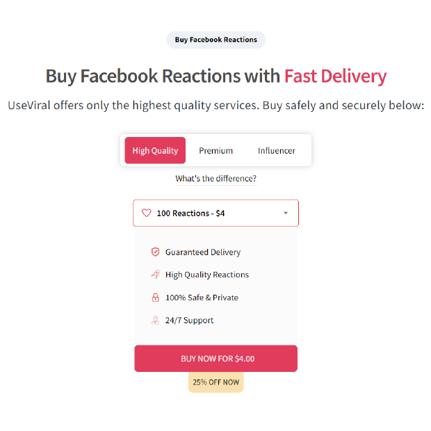 buy real facebook reactions